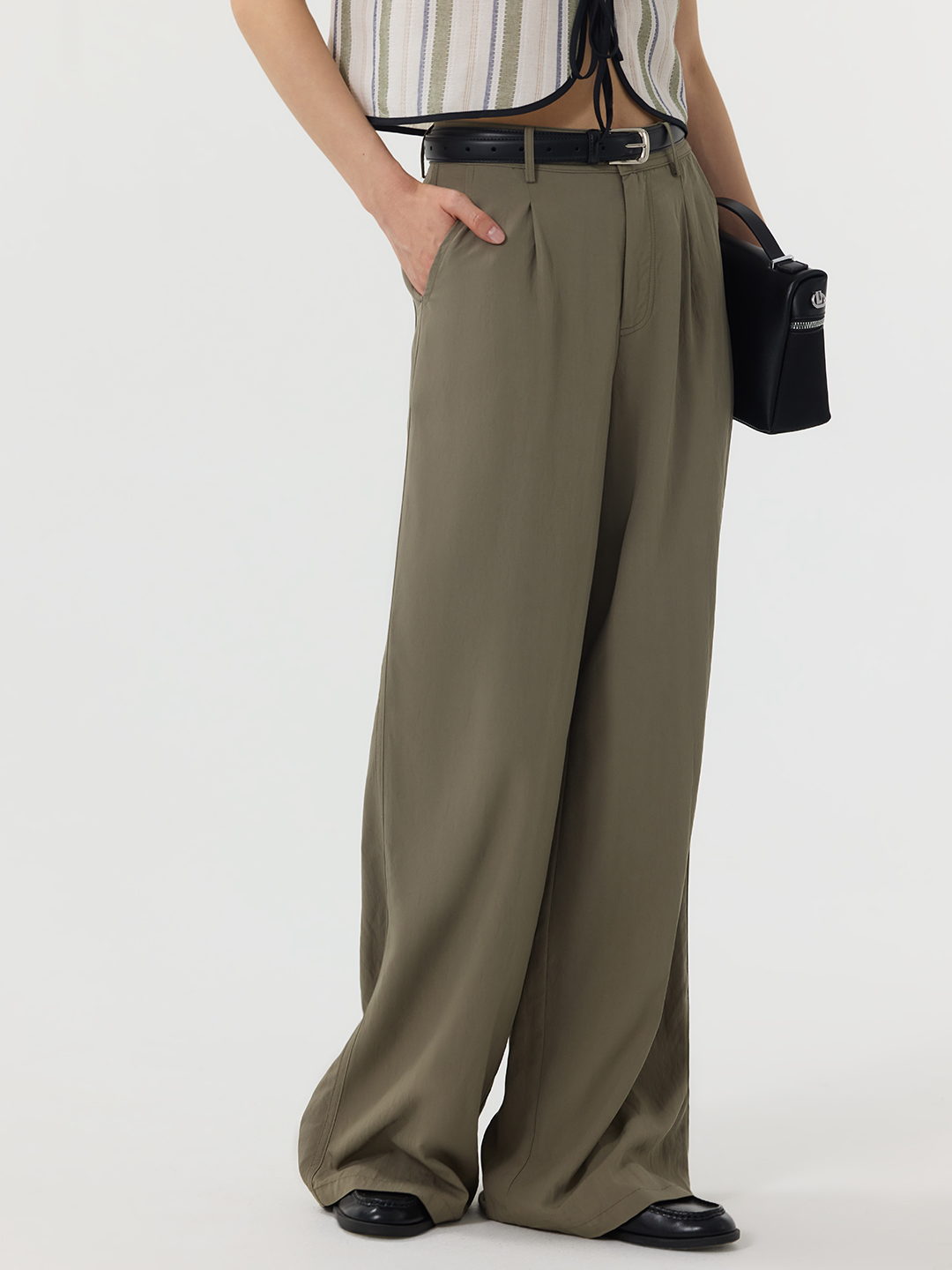 Брюки хаки для женщин 49170-14 71