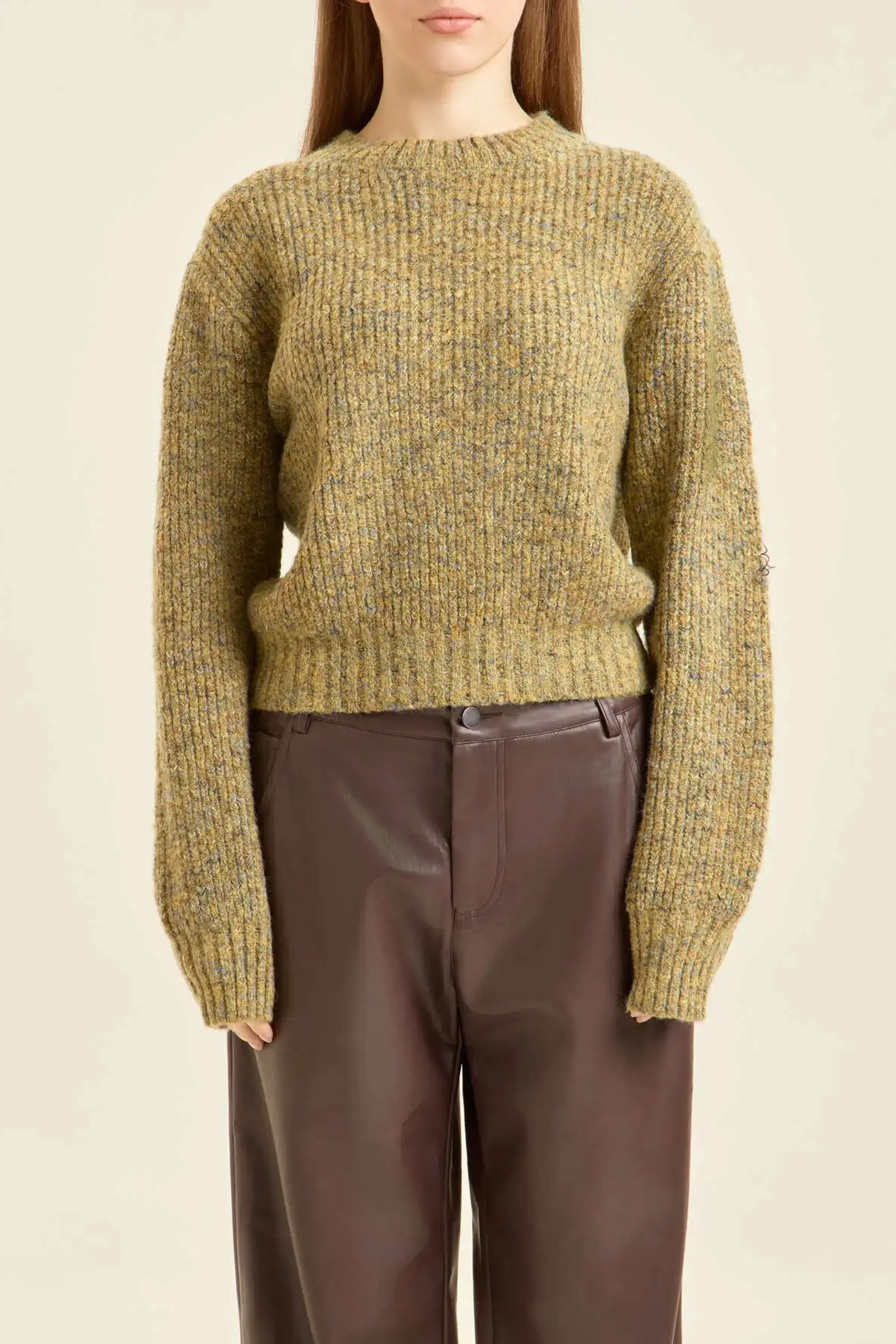 Свитер зеленый для женщин 47295-34 65