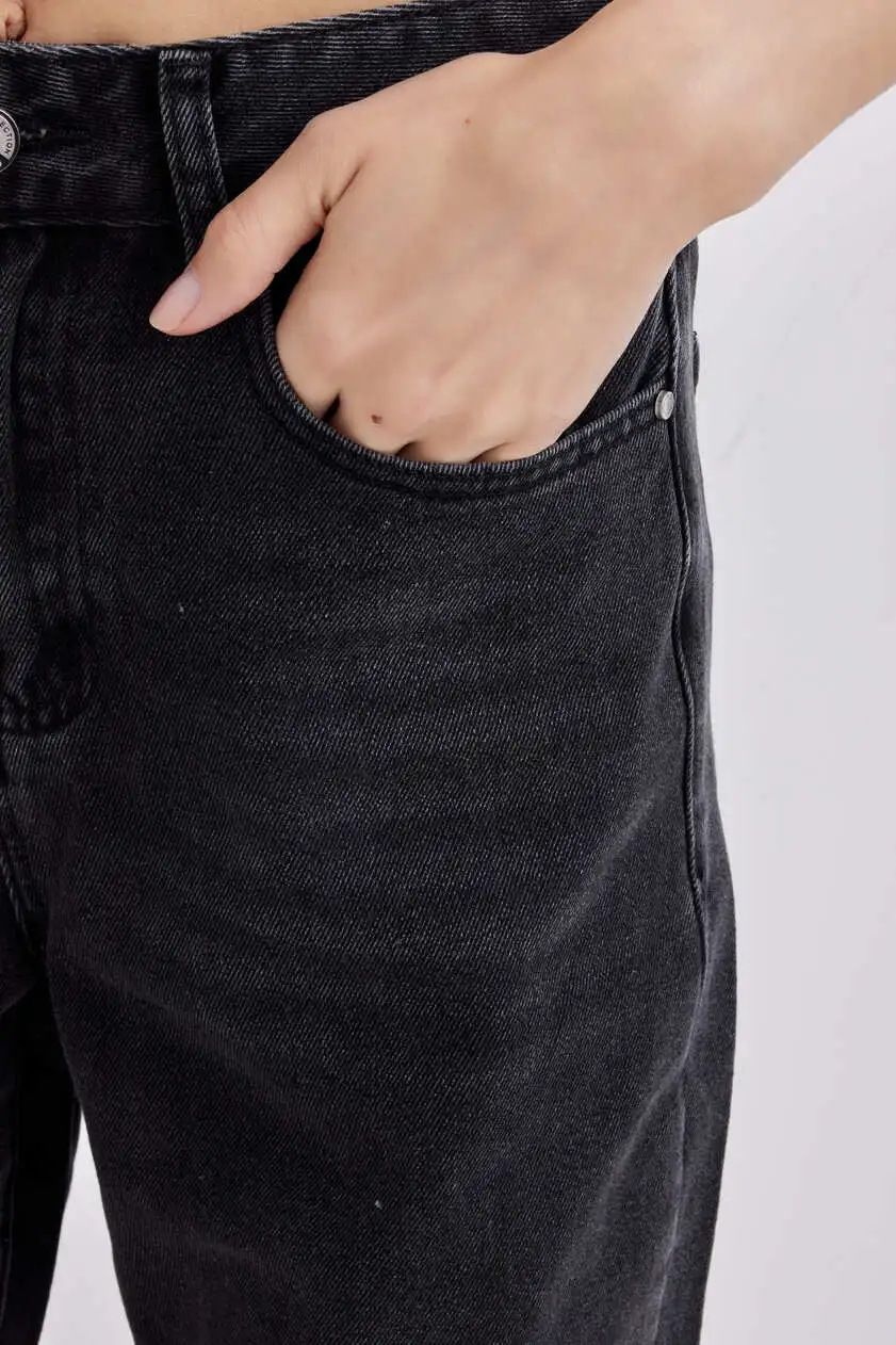 Джинсы черный для женщин 41178-1 74