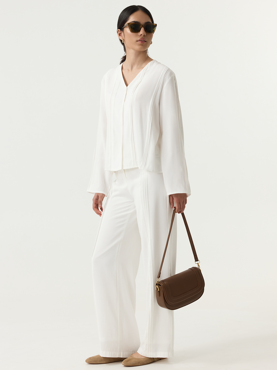 Брюки белый для женщин 48247-4 71