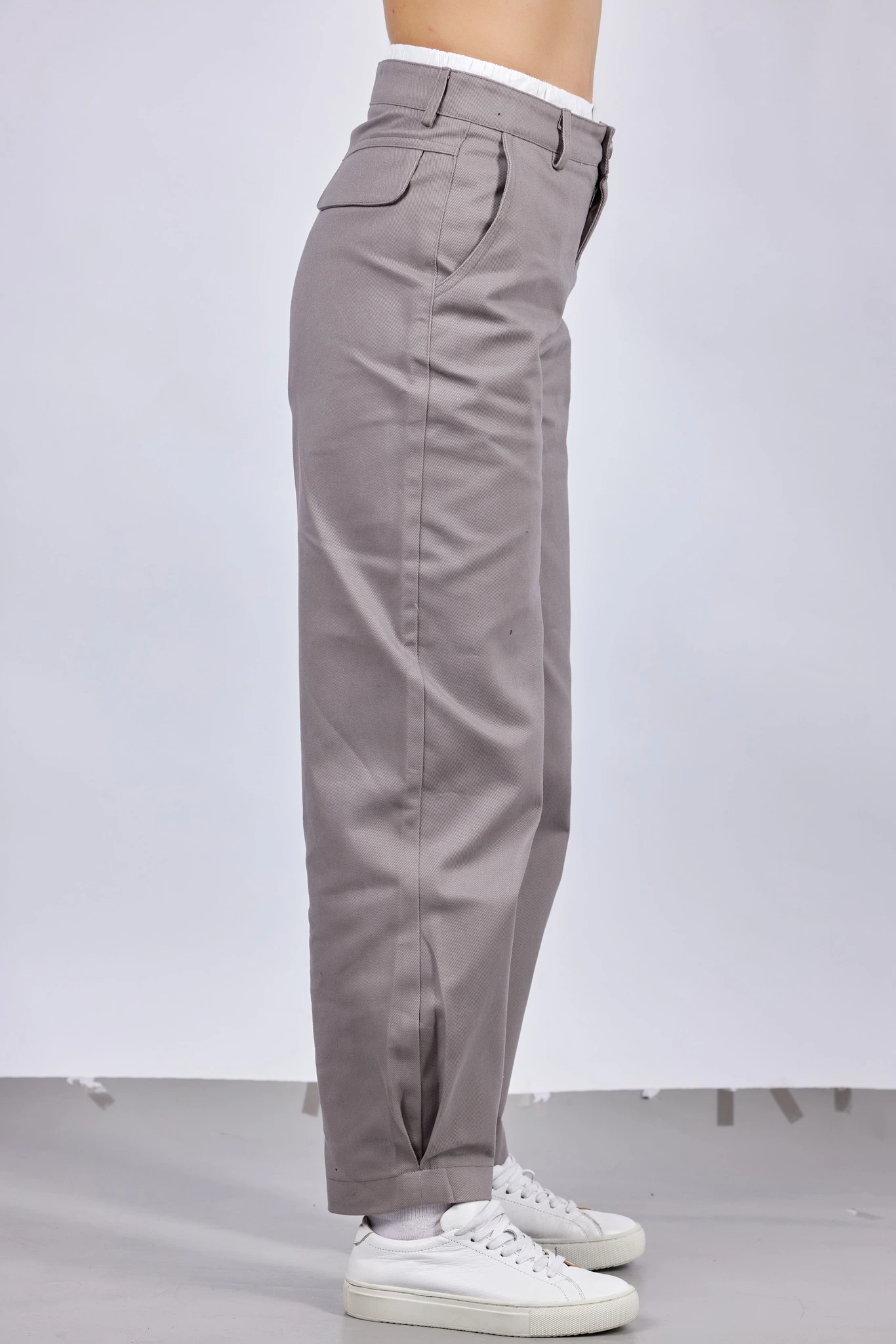 Брюки серый для женщин 43223-61 71