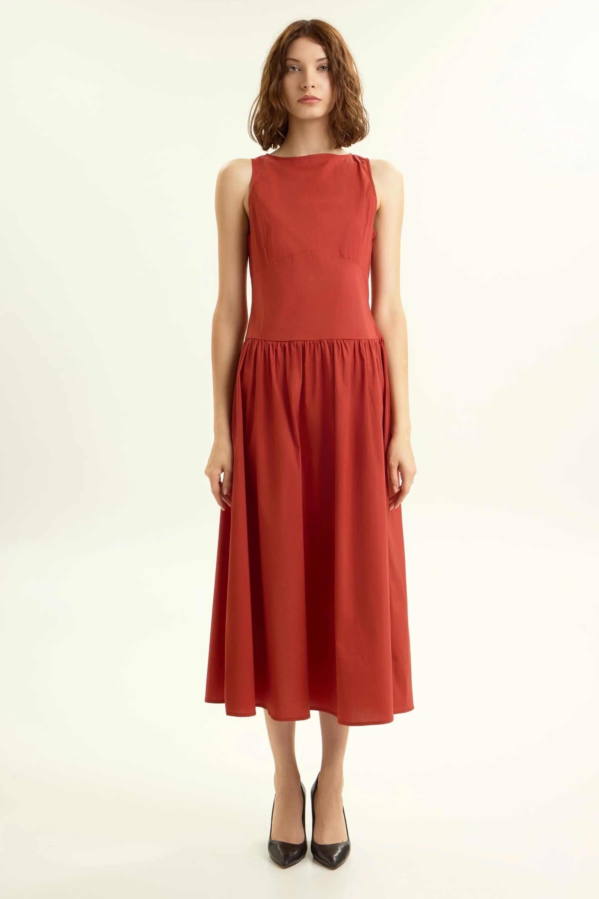 Платье красный для женщин 45209-7 54