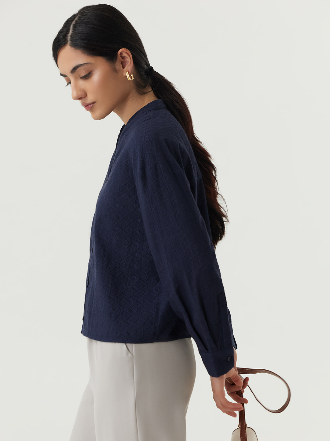 Блузка синий для женщин 48196-65 28