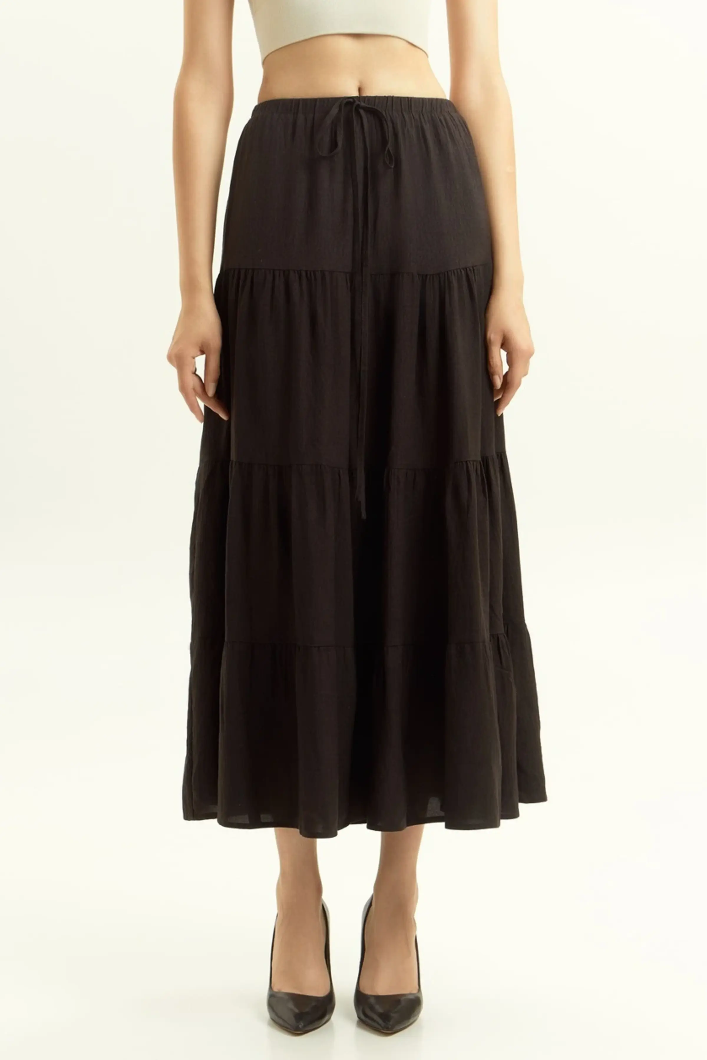 Юбка черный для женщин 45307-1 52