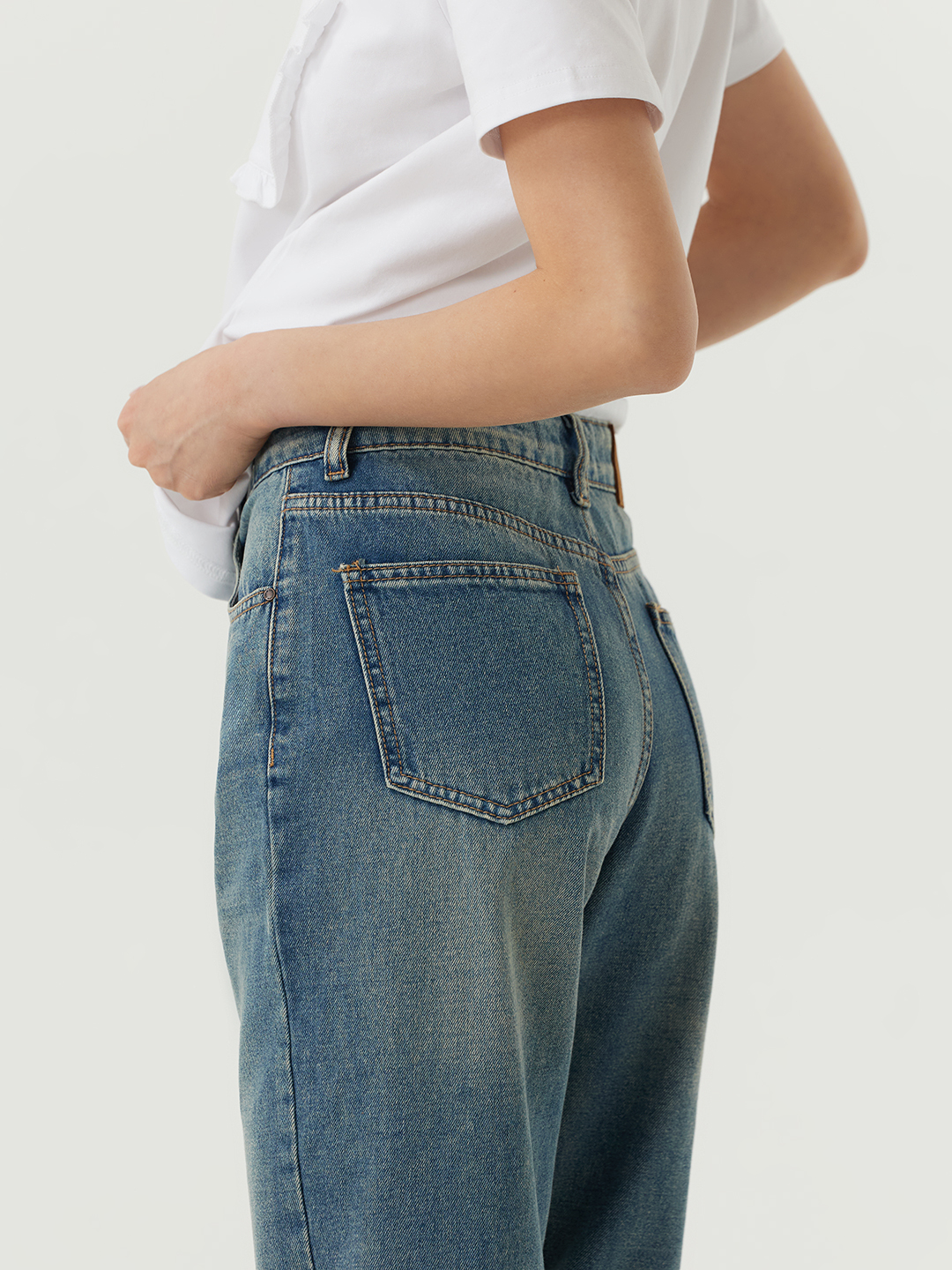 Джинсы синий для женщин 48360-65 74