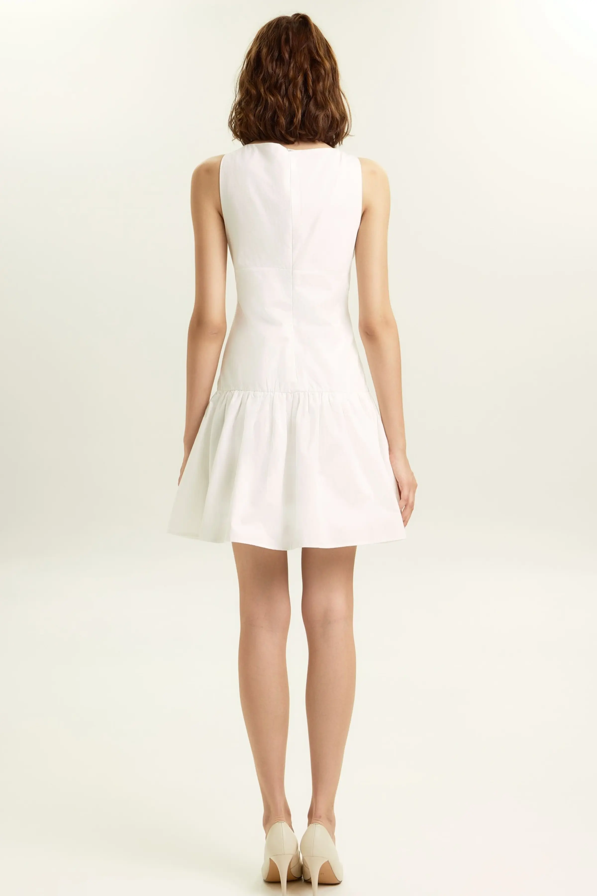 Платье белый для женщин 45357D-4 54