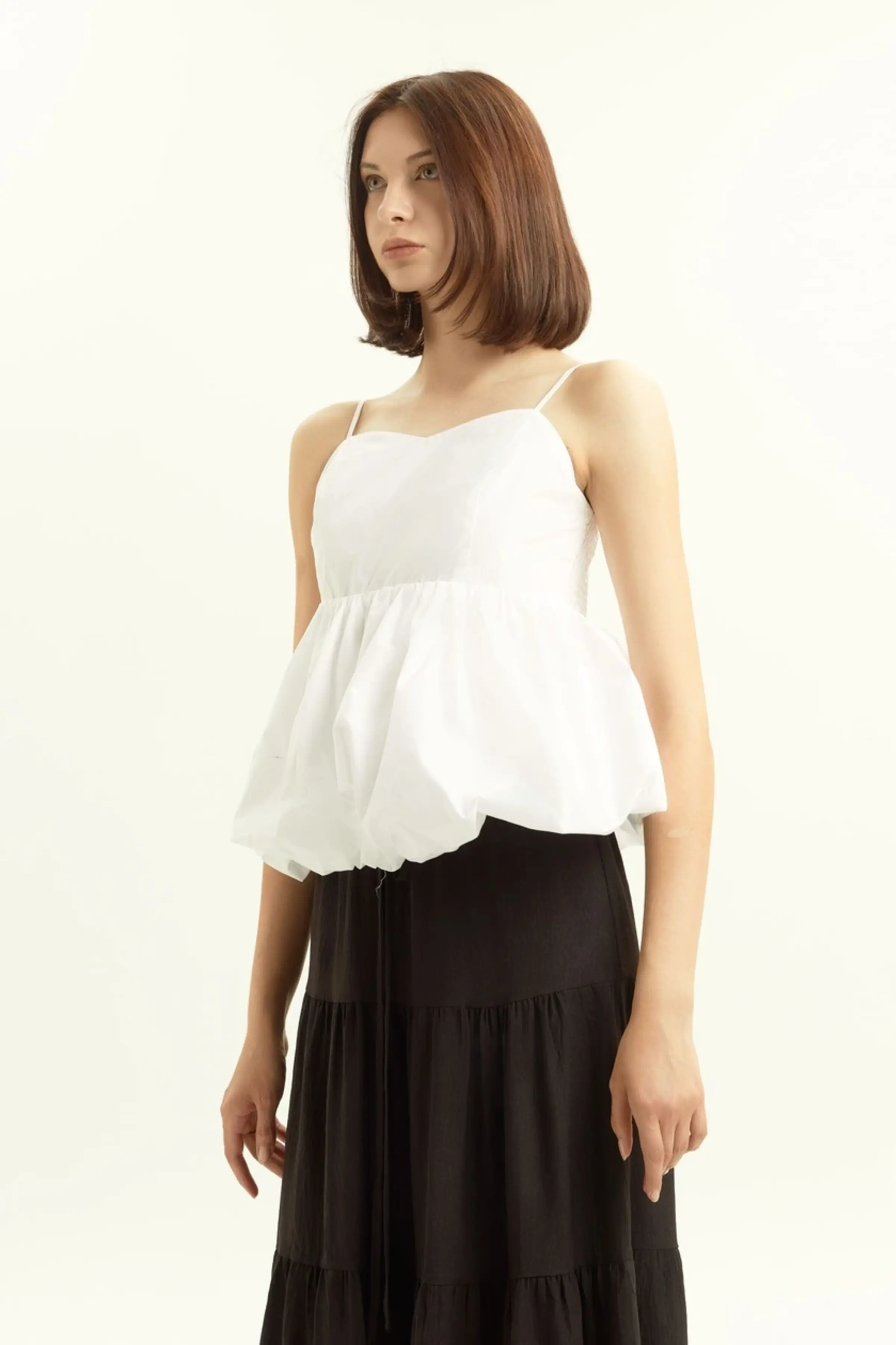 Топ белый для женщин 45194-4 46