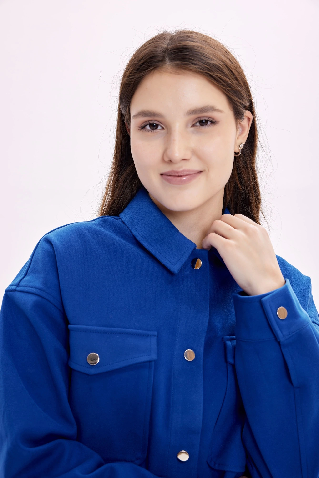 Рубашка темно-синий для женщин 39200-18 66