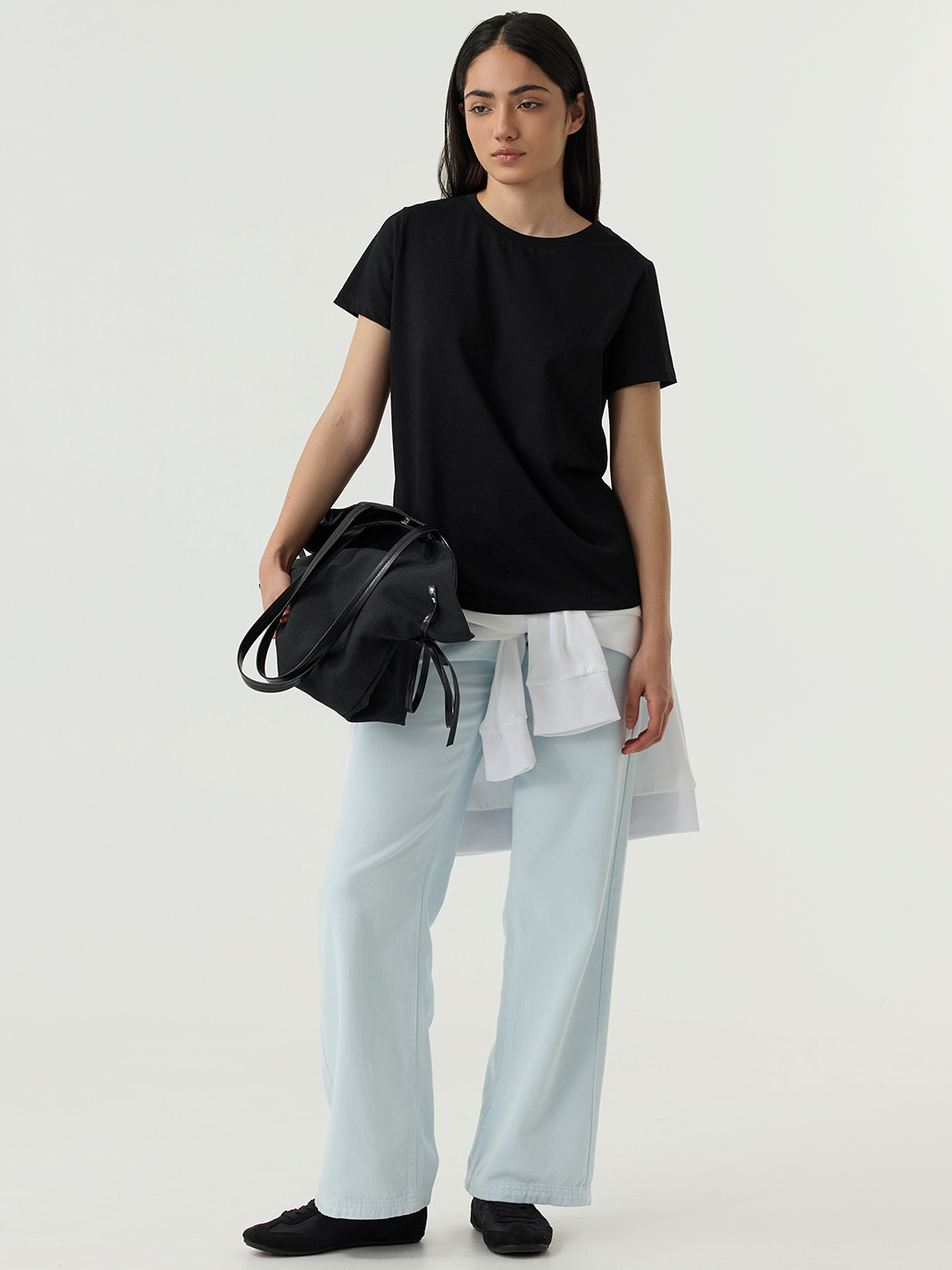 Футболка черный для женщин 48280-1 67