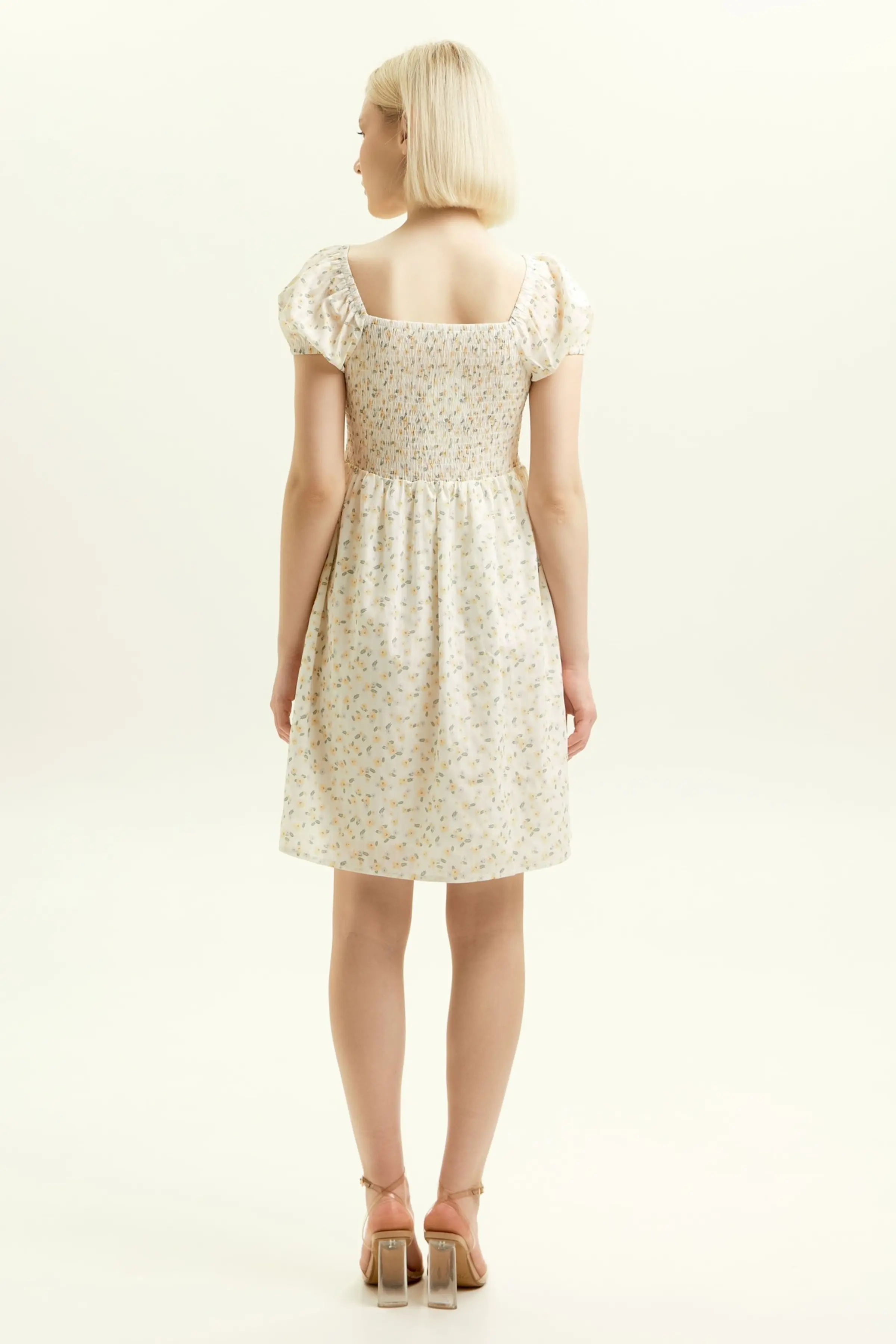 Платье желтый для женщин 45276-5 54