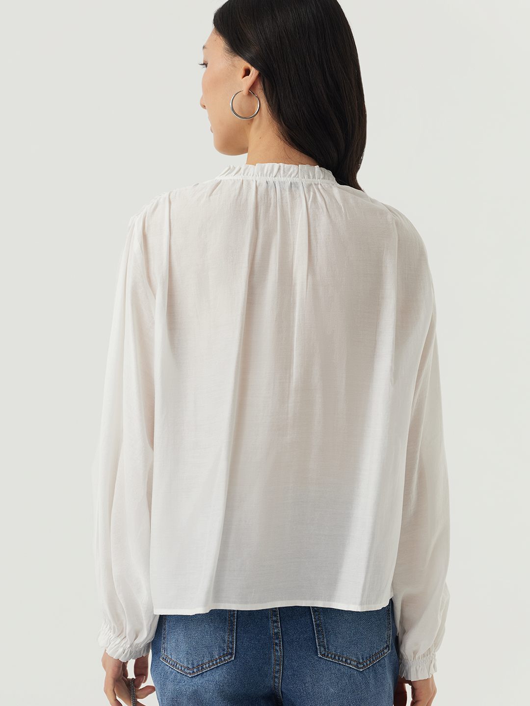 Блузка белый для женщин 48207-4 28