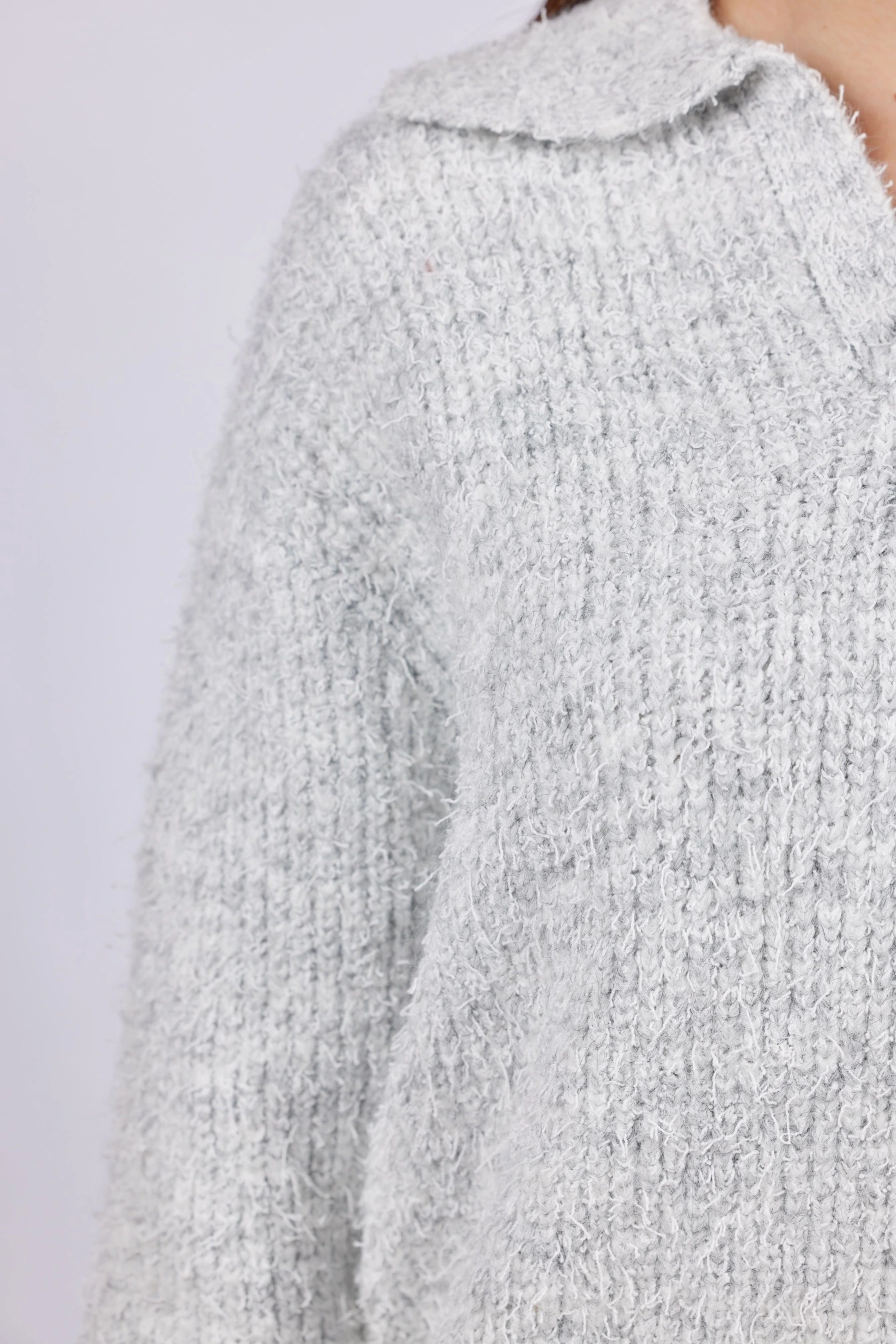 Свитер серый для женщин 43242-61 65