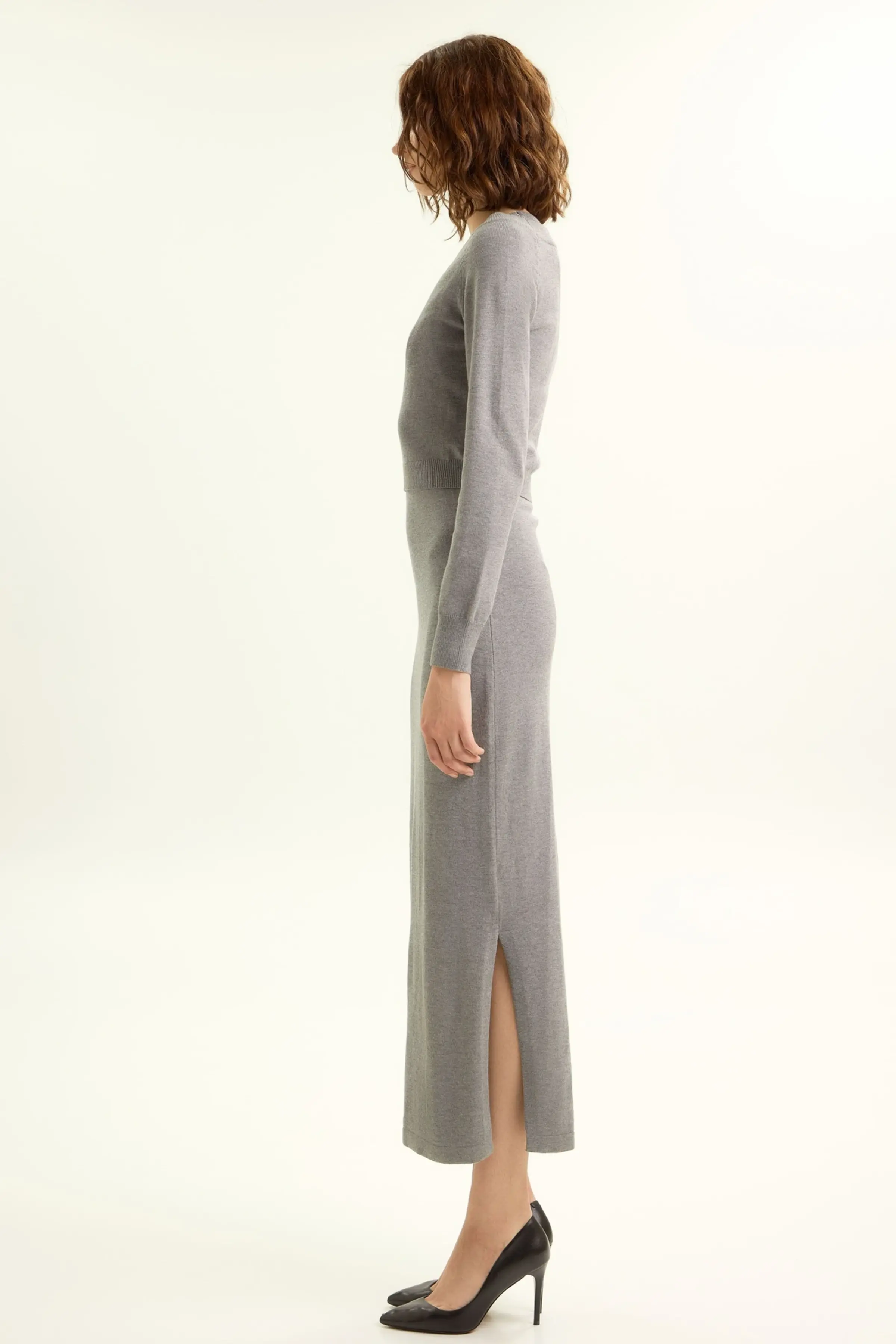 Платье серый для женщин 43211-61 54