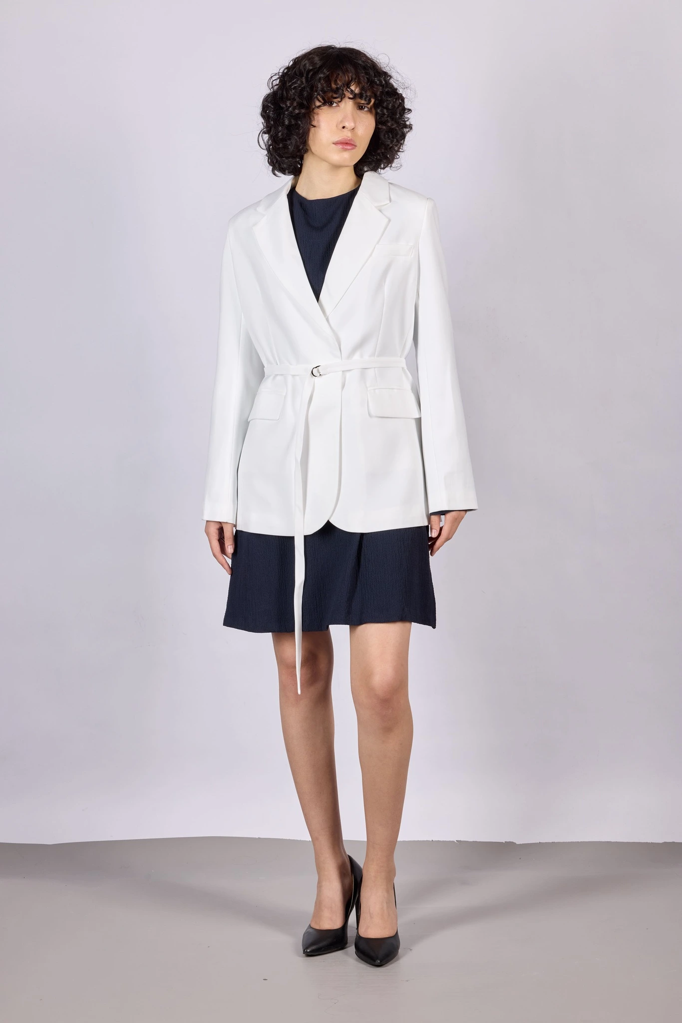 Жакет белый для женщин 44131-4 64