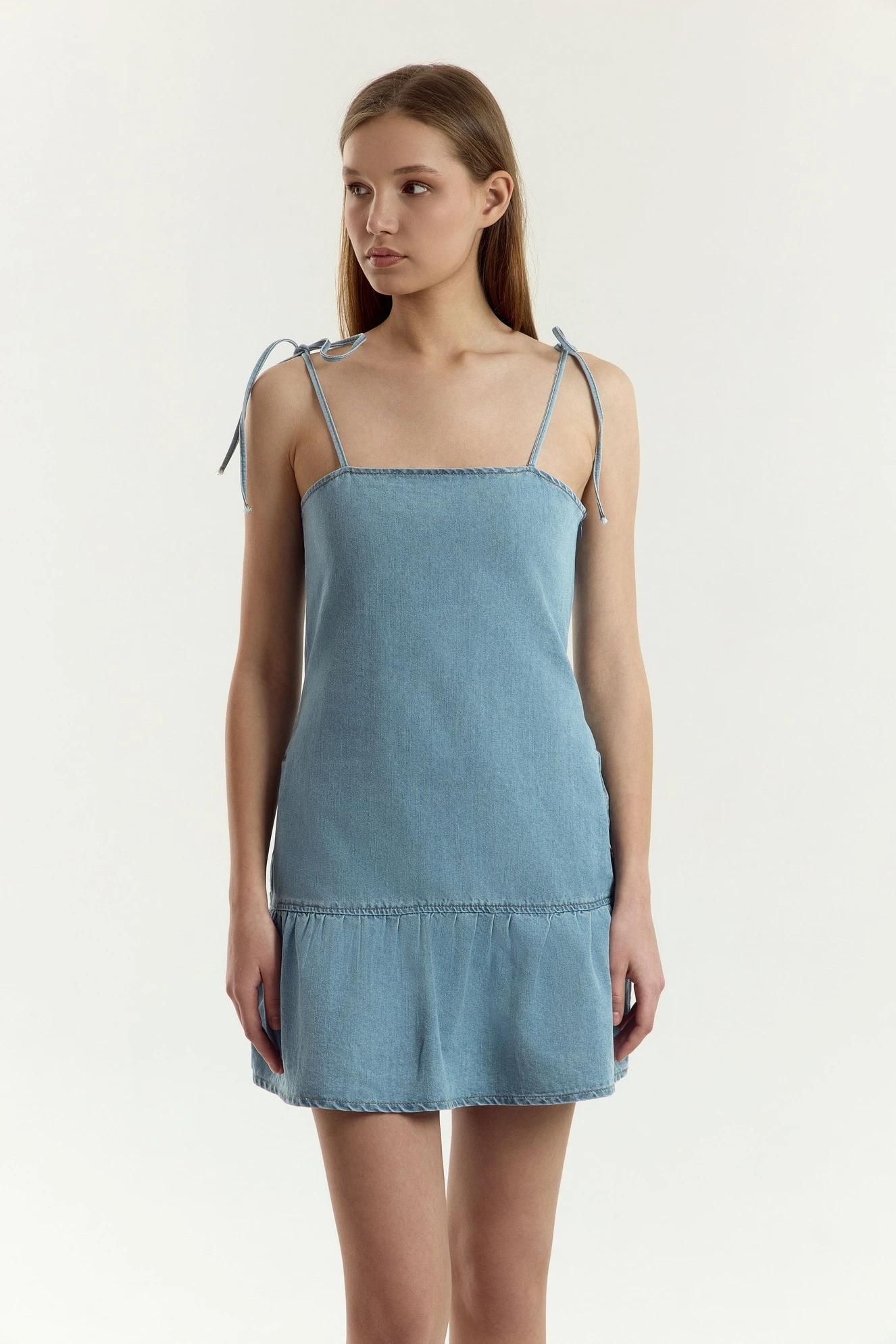 Сарафан голубой для женщин 45133-10 48