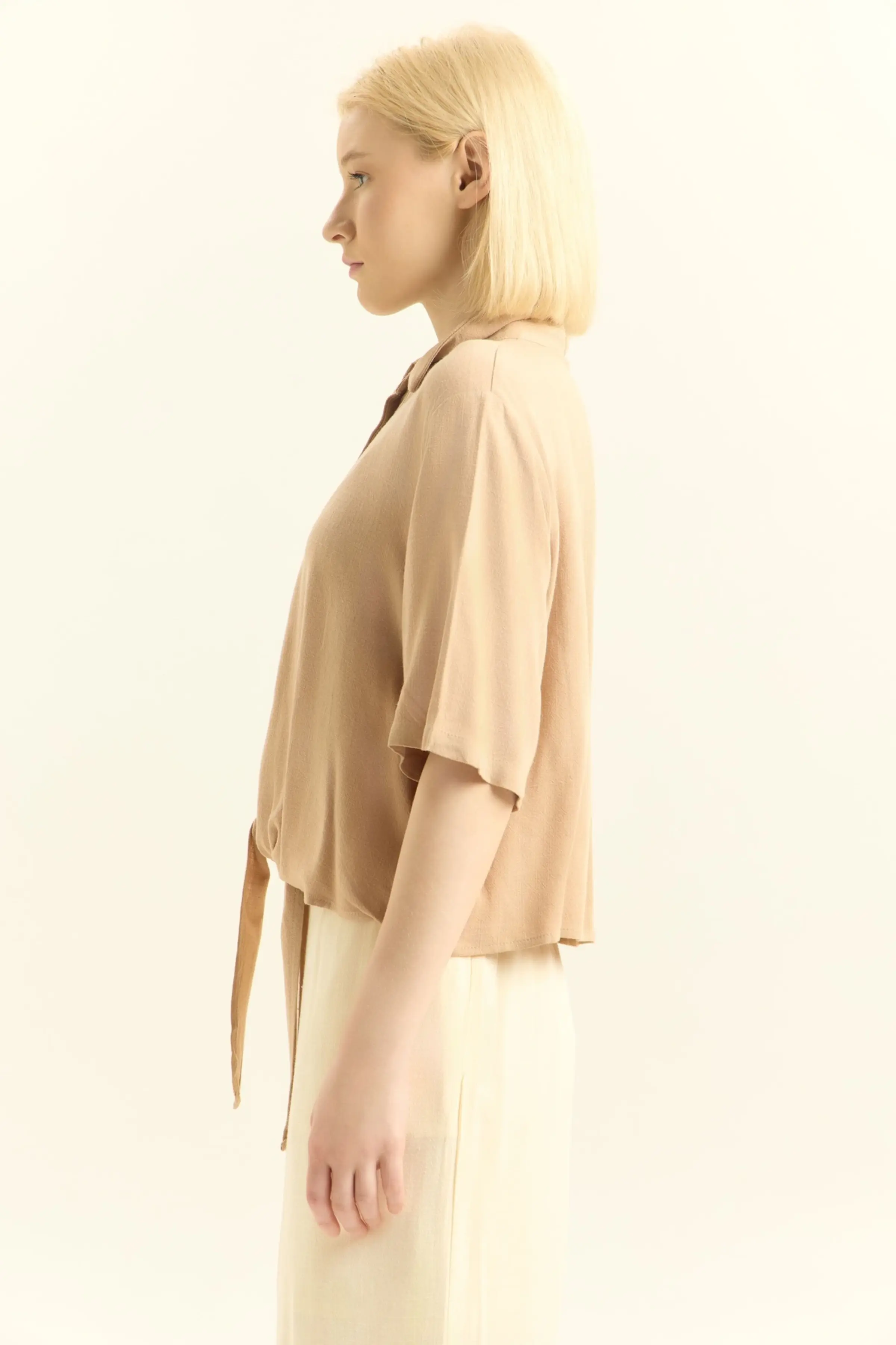 Блузка бежевый для женщин 45152-15 28