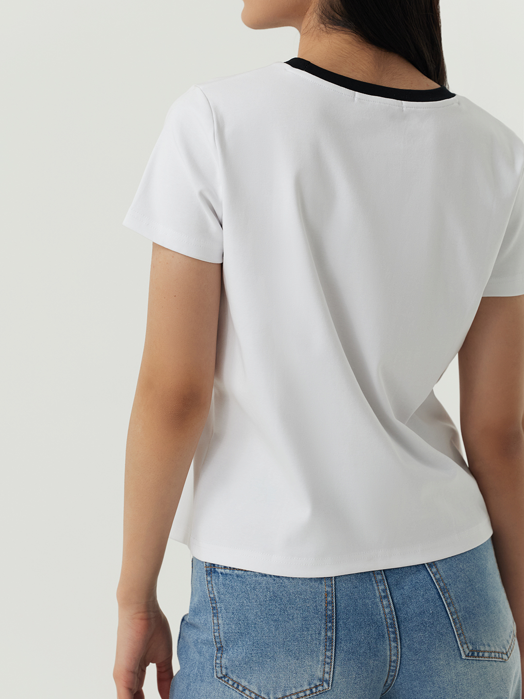 Футболка черный для женщин 48272-1 67