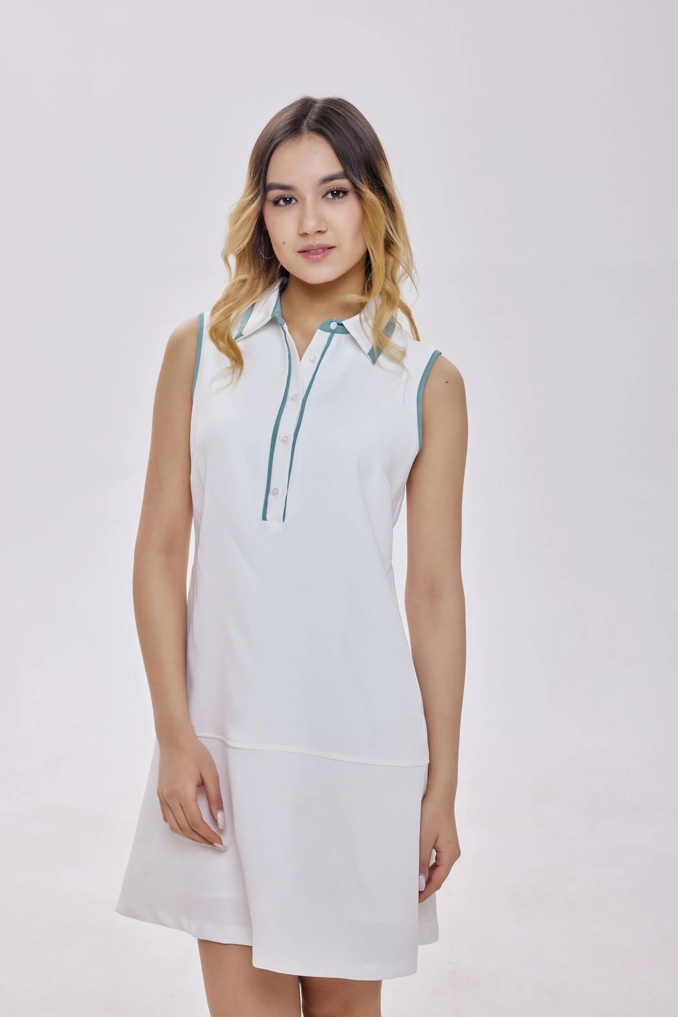 Платье белый для женщин 40112-4 54