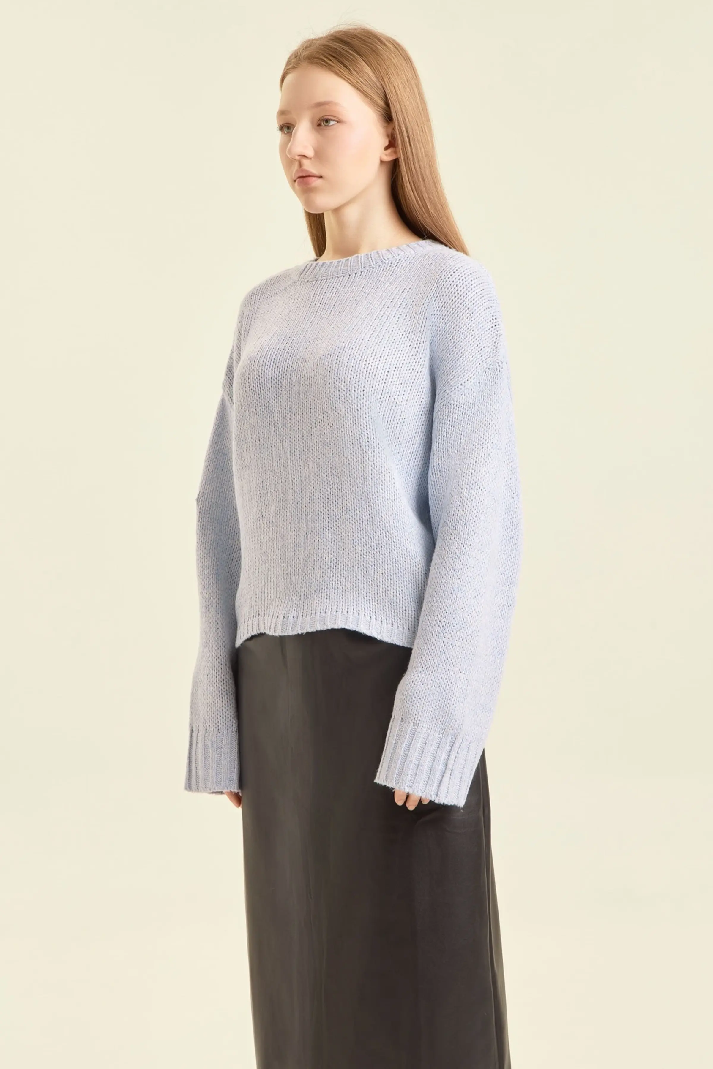 Свитер голубой для женщин 47198-10 65