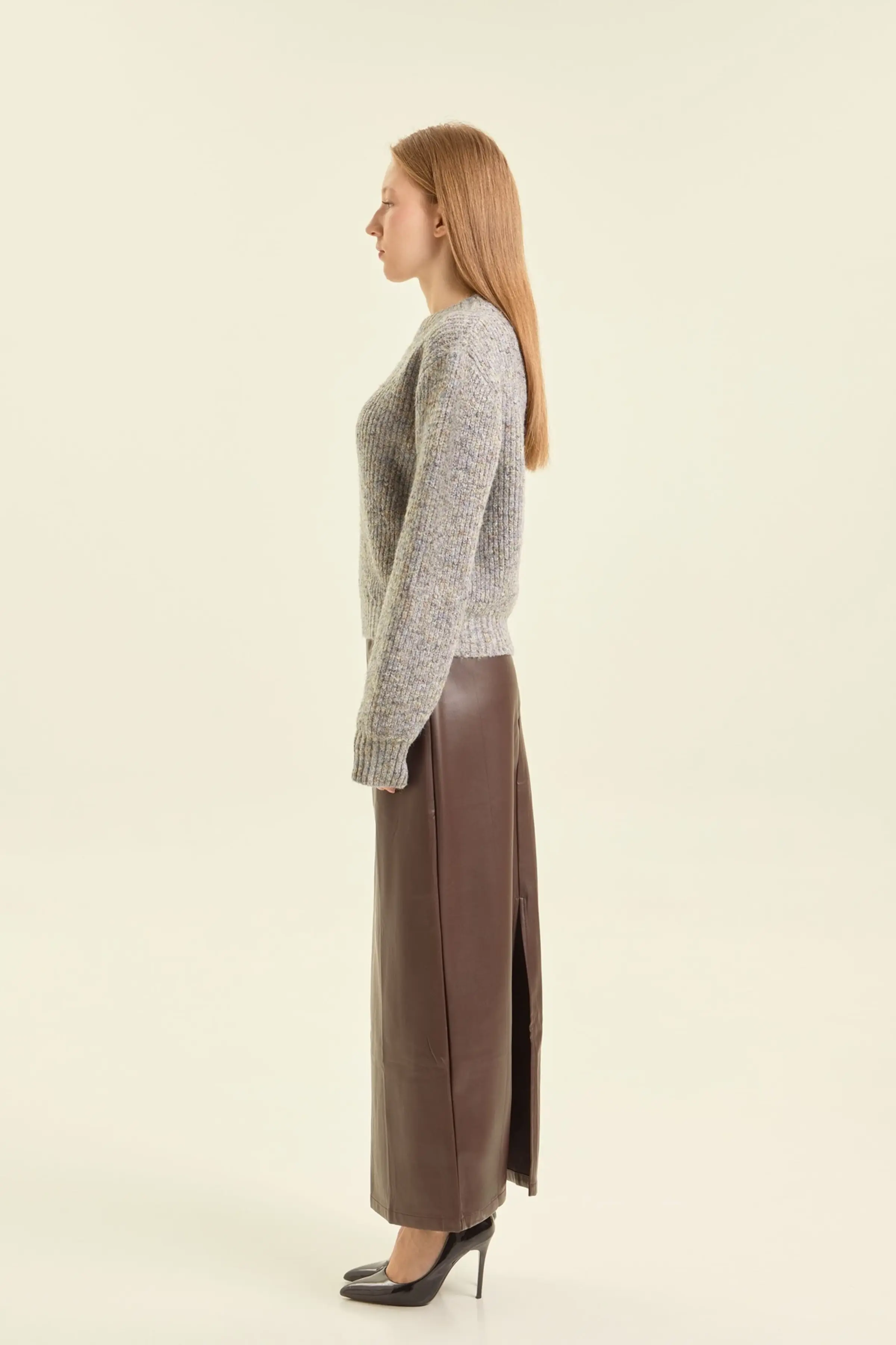 Свитер серый для женщин 47295-61 65