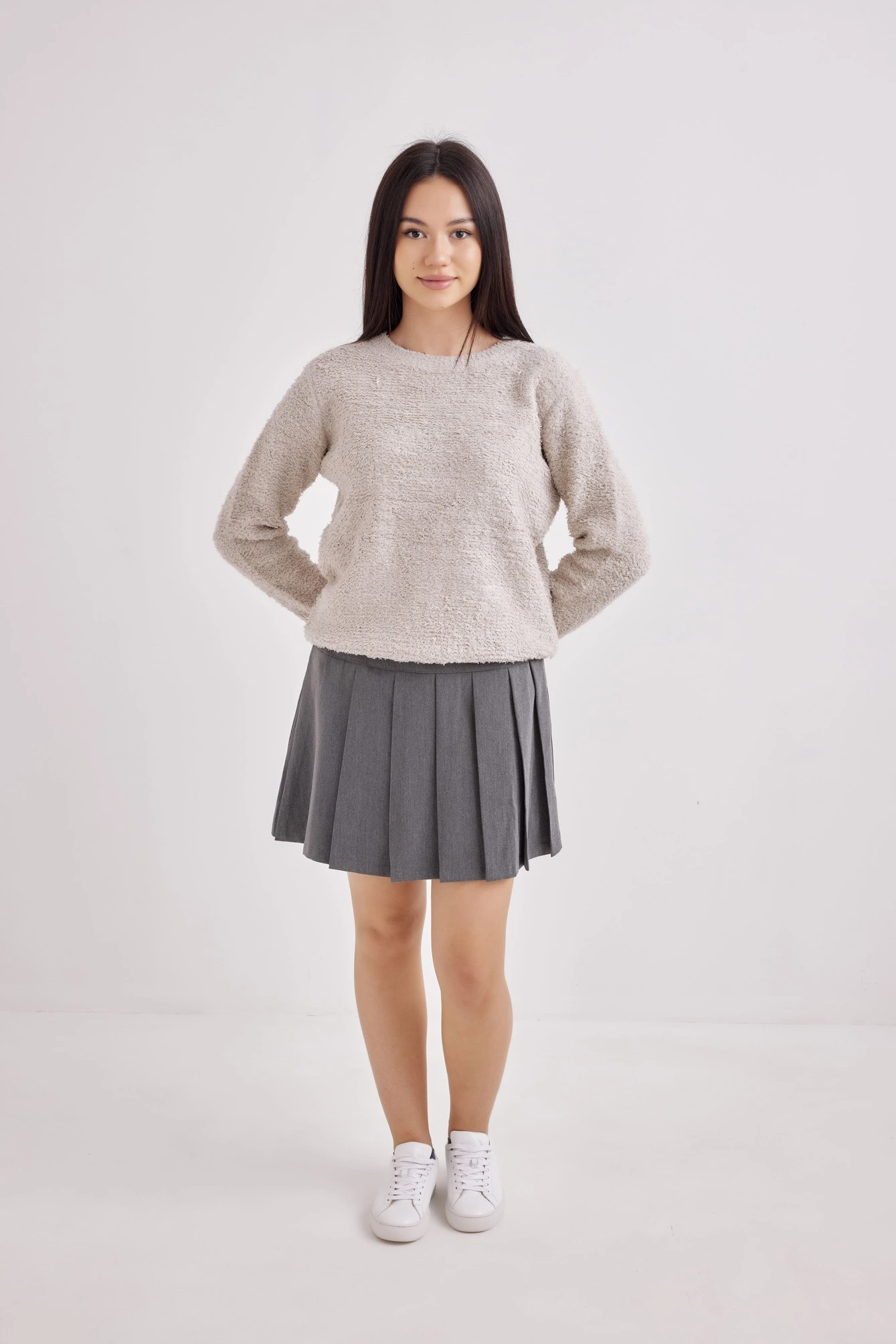 Джемпер бежевый для женщин 42173-15 60