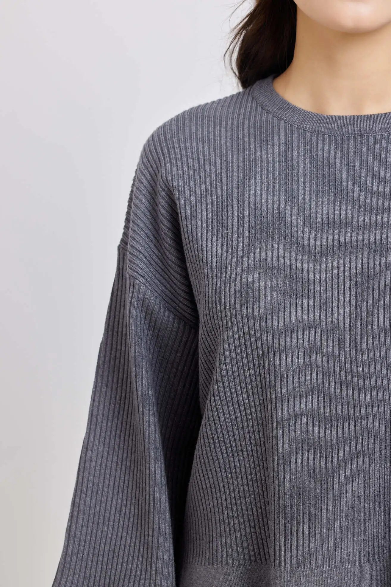 Джемпер серый для женщин 42406U-61 60