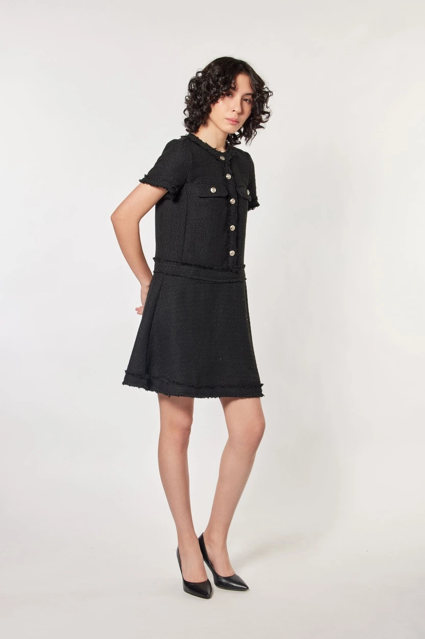 Платье черный для женщин 44116-1 54