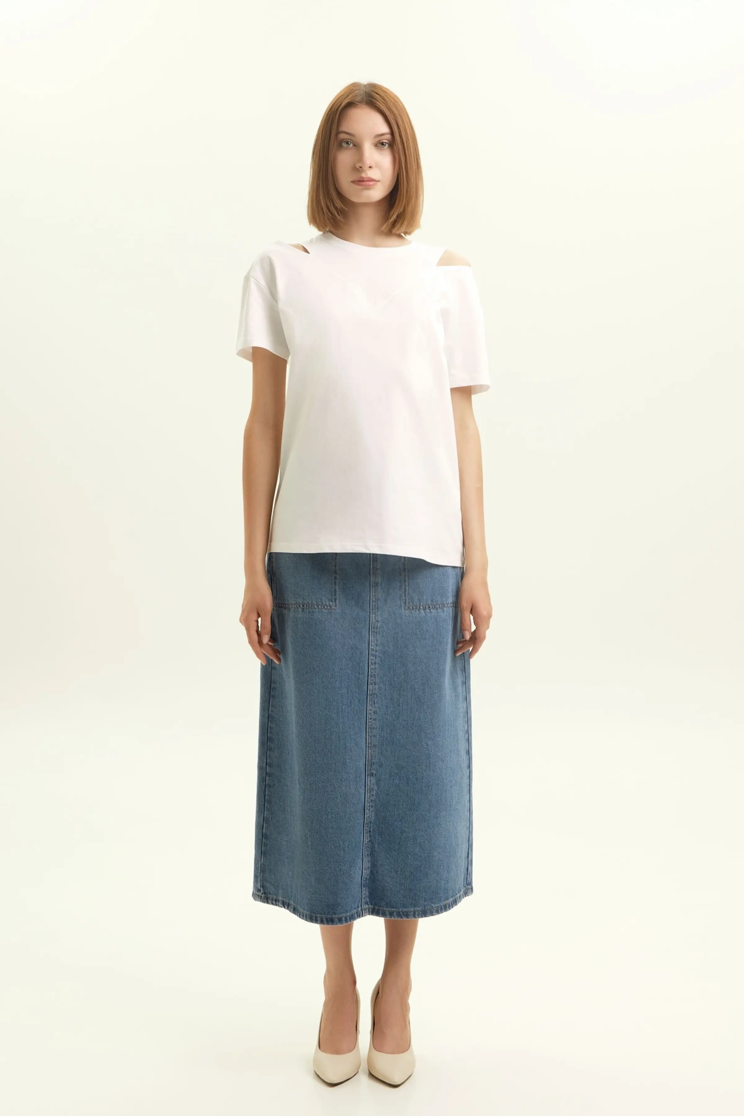 Футболка белый для женщин 45255-4 67