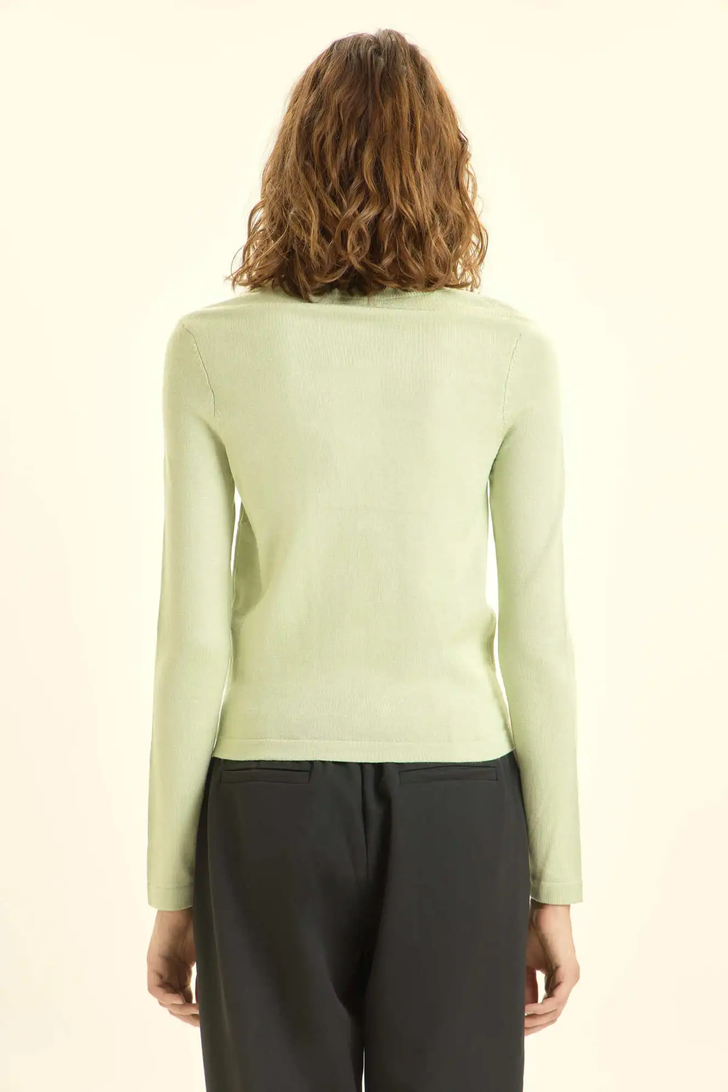 Джемпер зеленый для женщин 46129-34 60