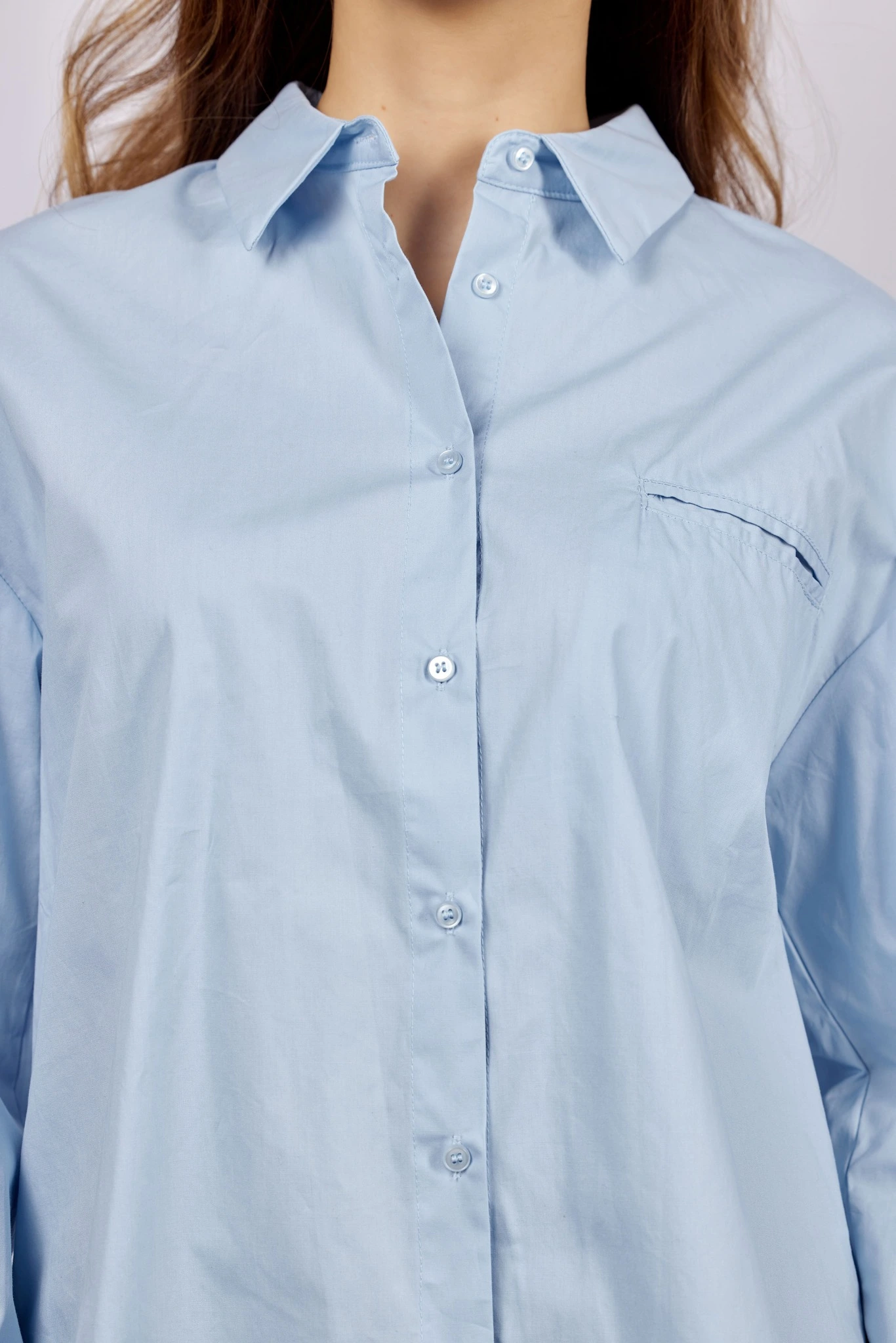 Рубашка голубой для женщин 43145-10 66