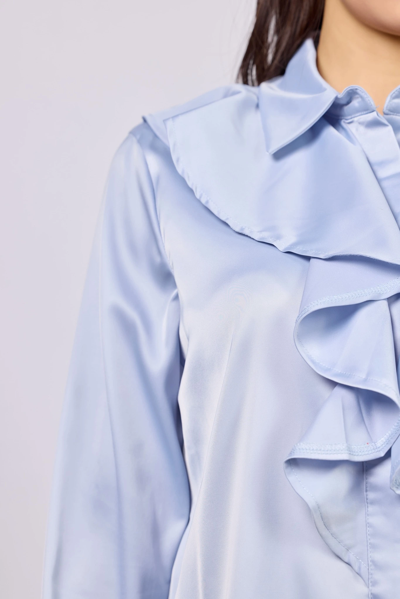 Блузка голубой для женщин 42116-10 28