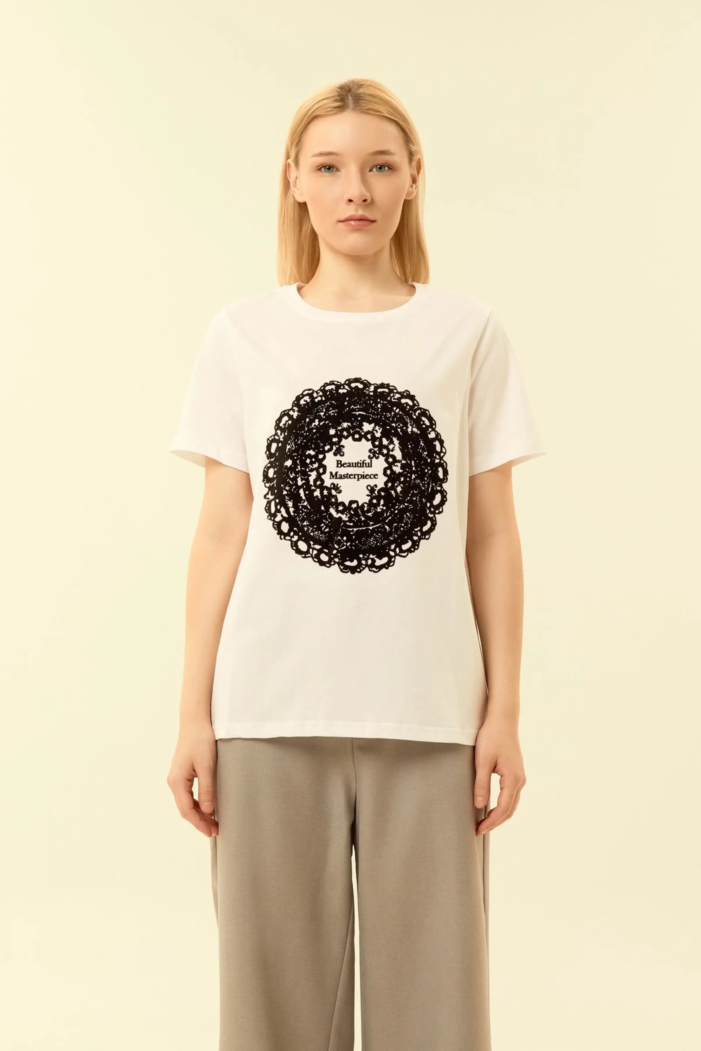 Футболка белый для женщин 46112-4 67