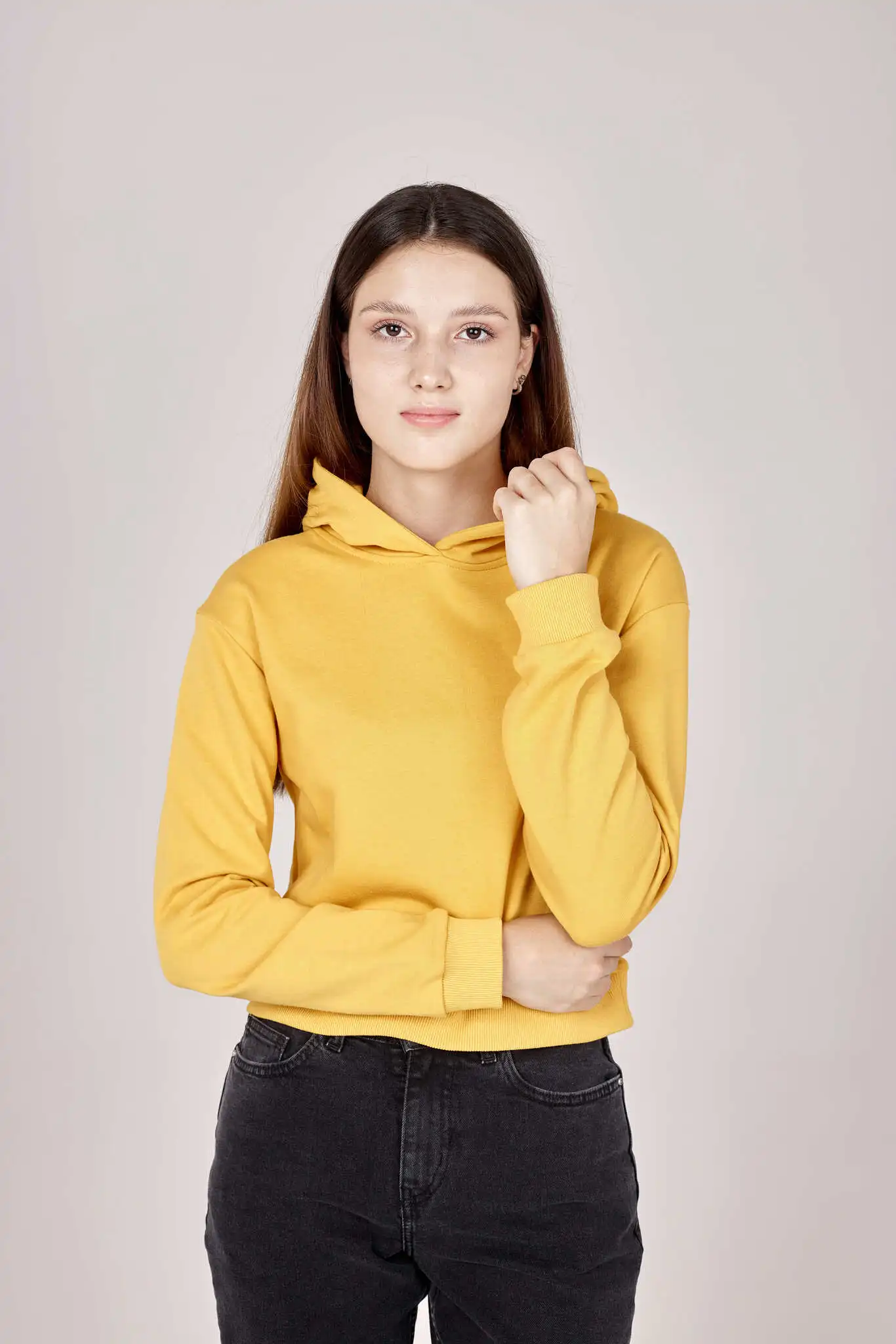 Худи желтый для женщин 152/200/32107-5 62