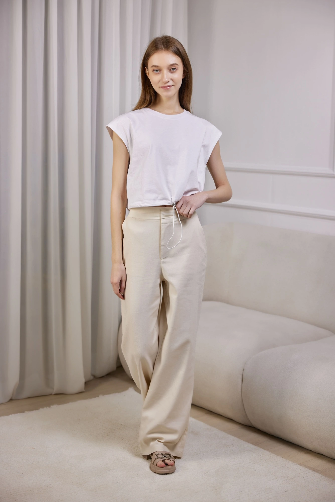 Футболка белый для женщин 41279-4 67