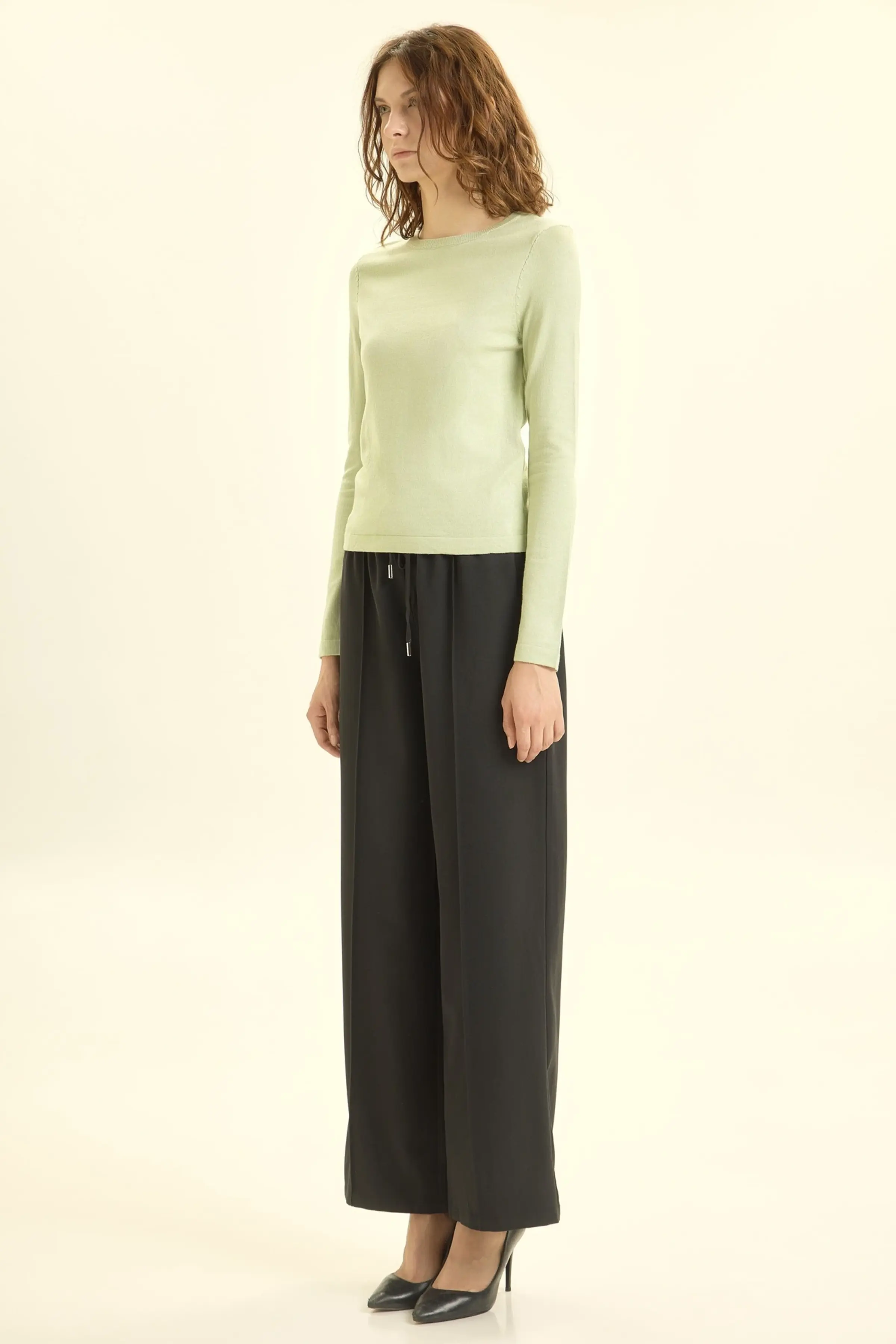 Джемпер зеленый для женщин 46129-34 60