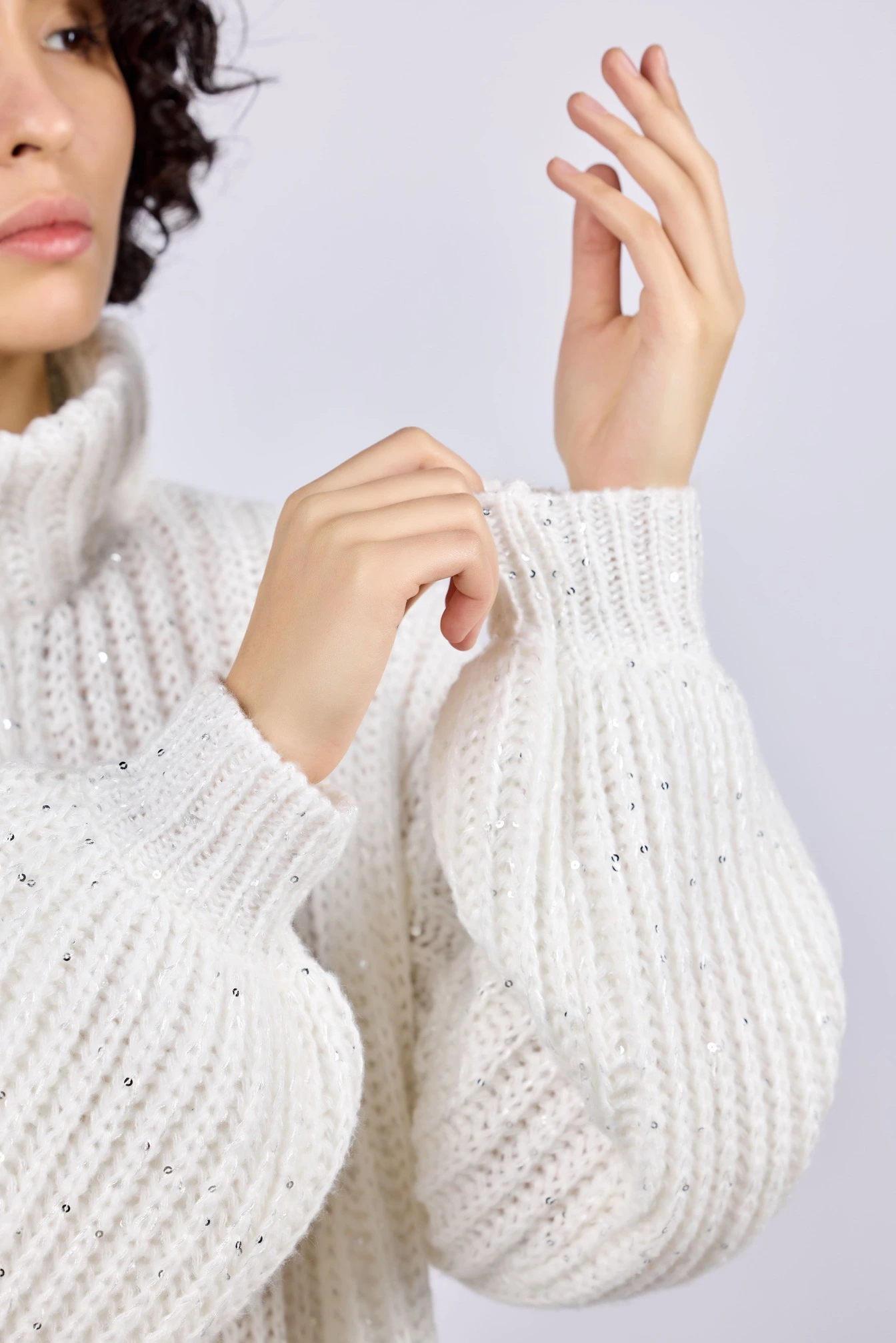 Свитер белый для женщин 43238-4 65