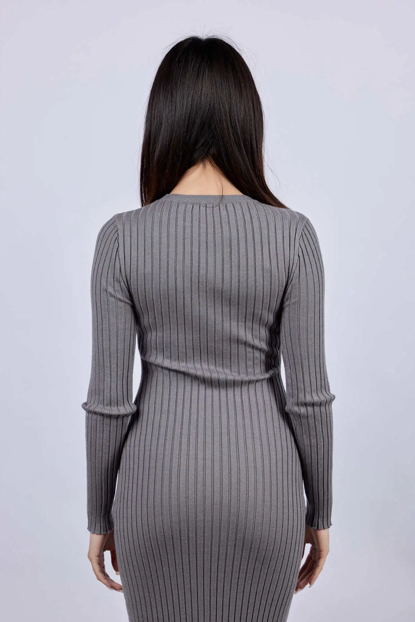 Платье серый для женщин 43153-61 54