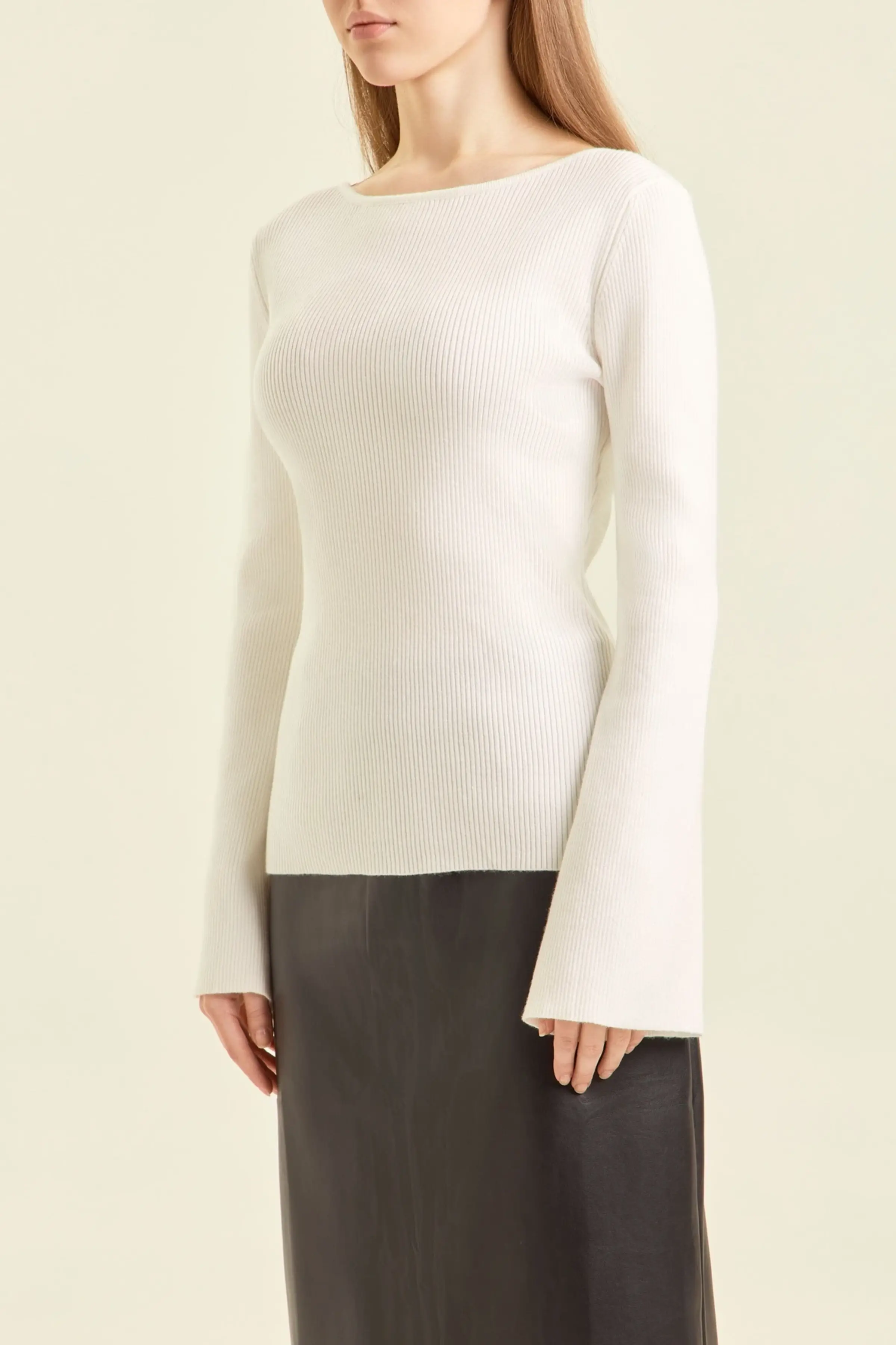 Джемпер белый для женщин 47291-4 60