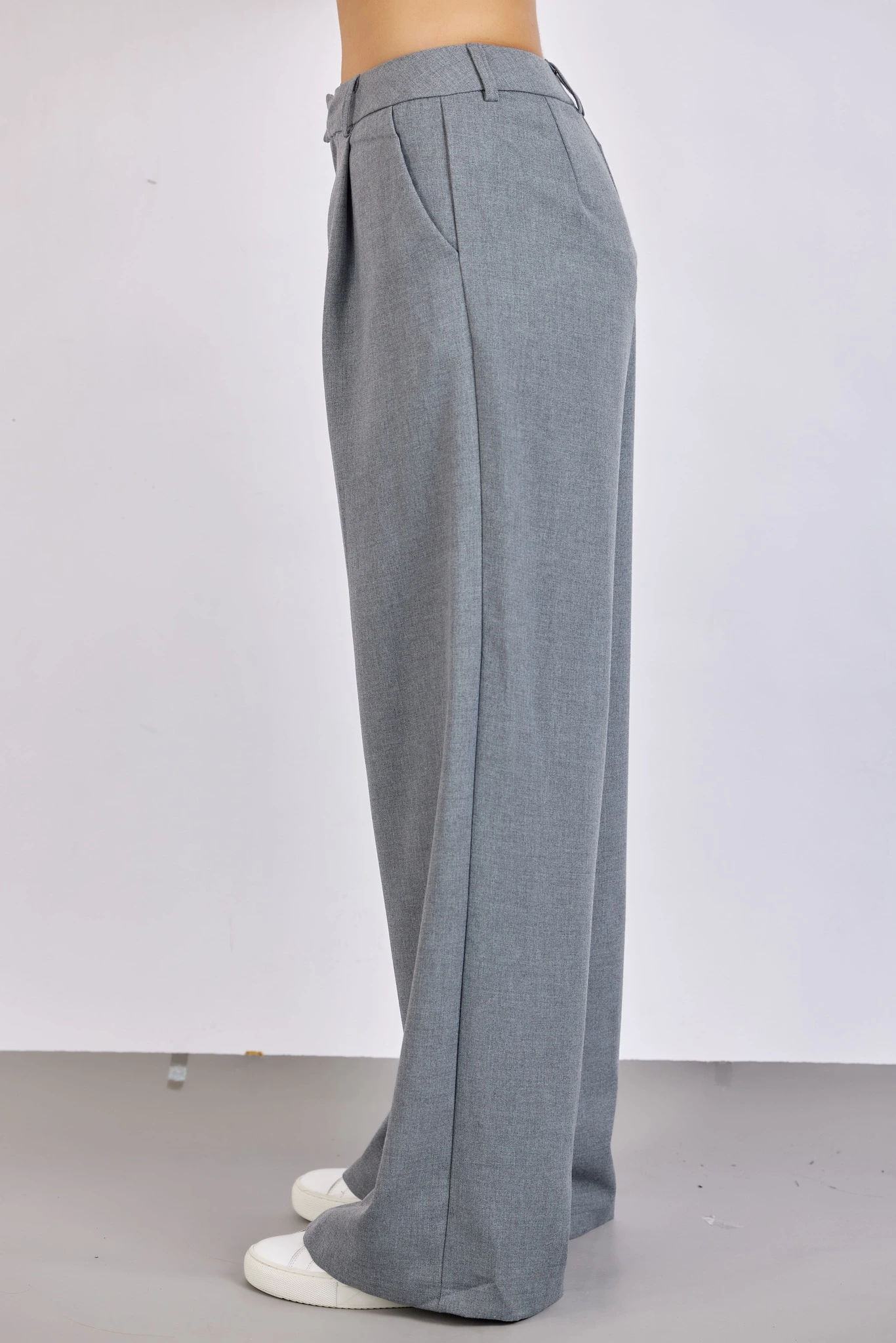 Брюки серый для женщин 43187-61 71