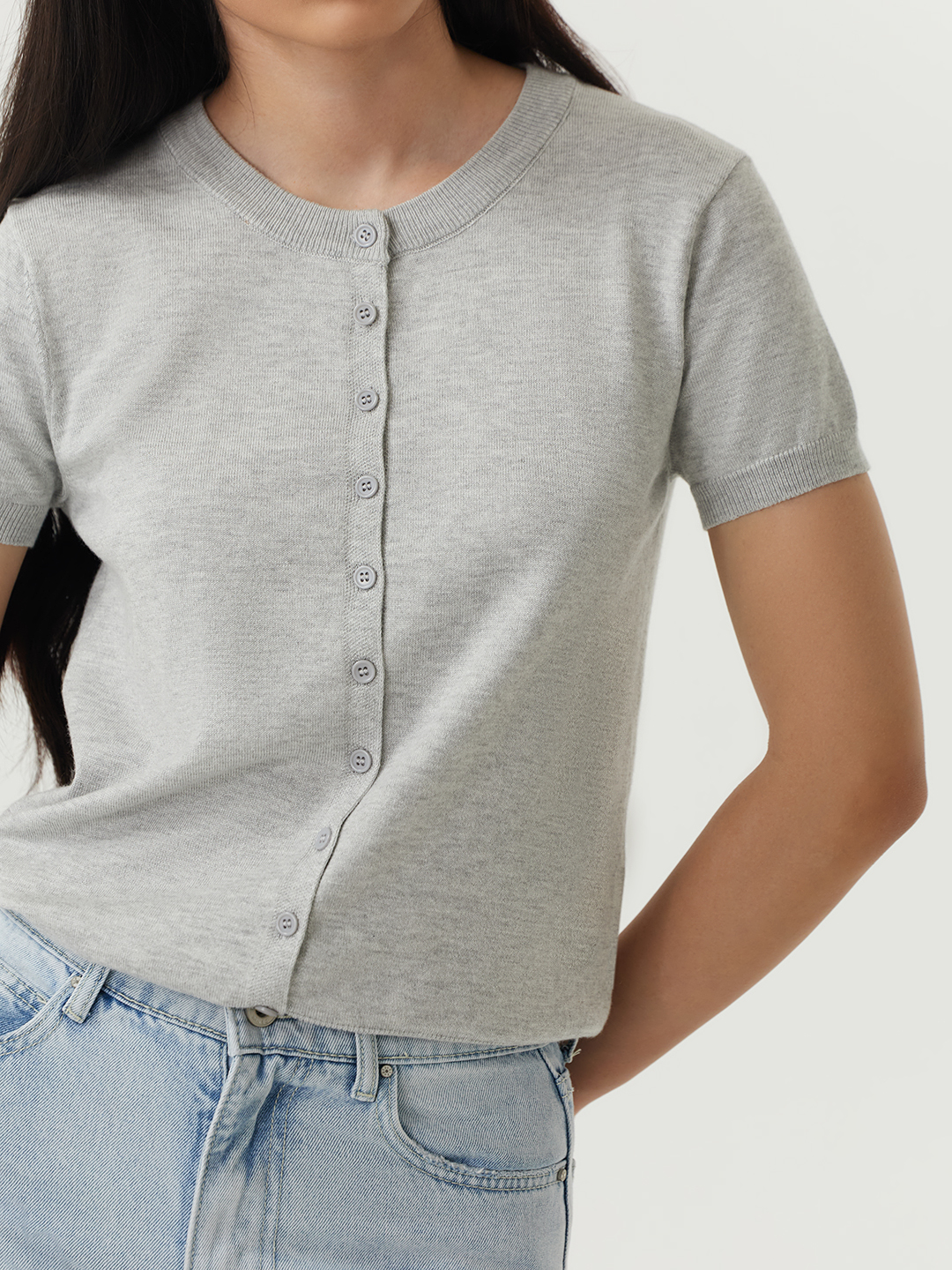 Кардиган серый для женщин 48121-61 50