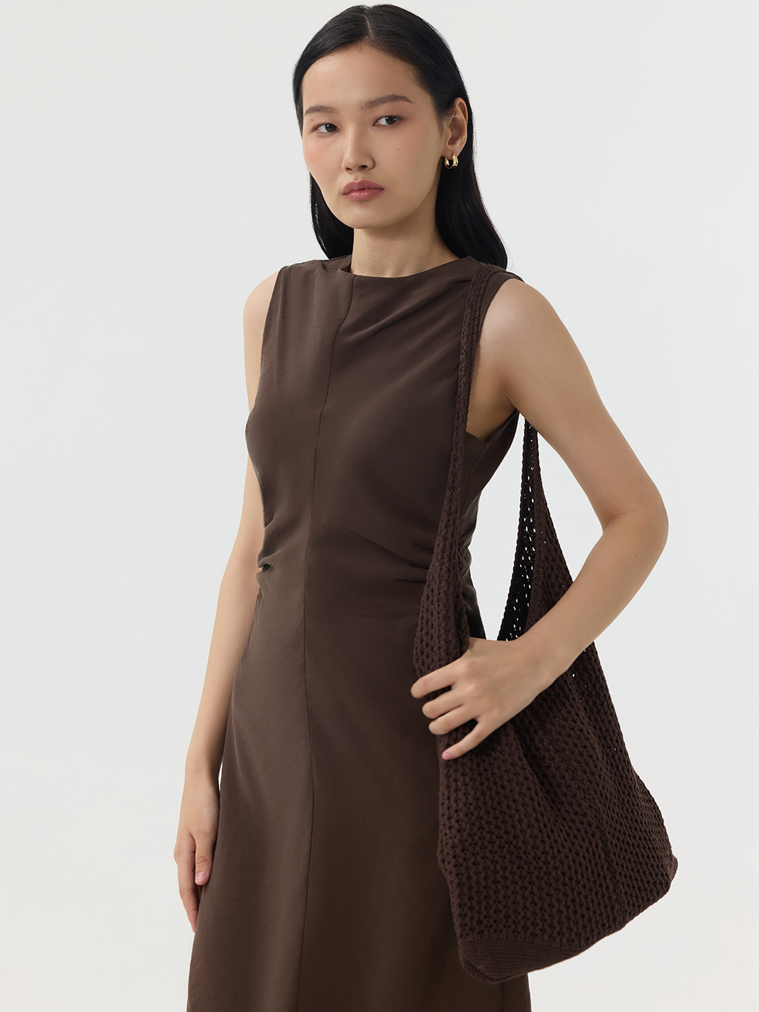 Платье коричневый для женщин 49226-13 54